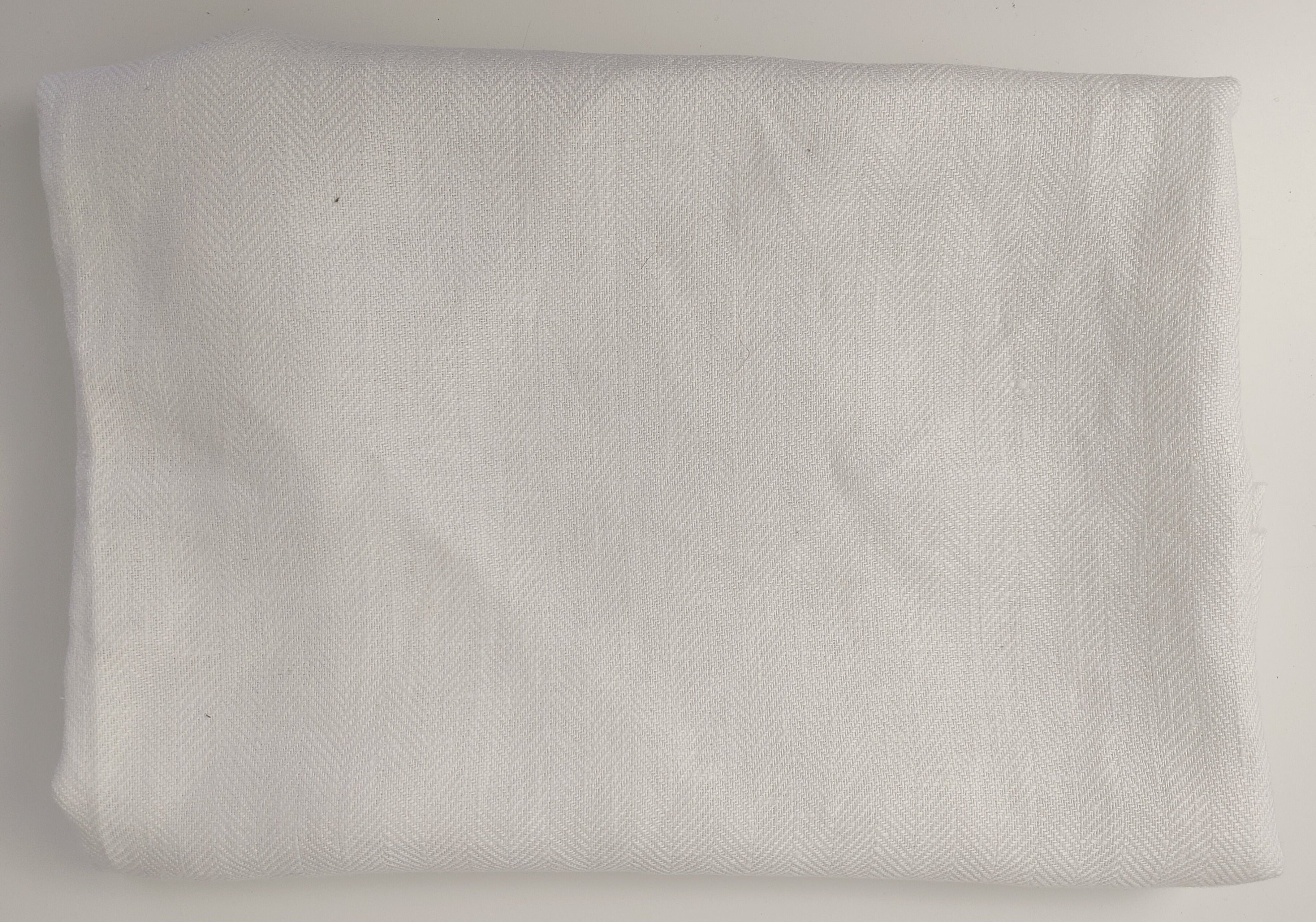 Linen Cotton Herringbone Twill Fabric Heavy Weight 7548 7549