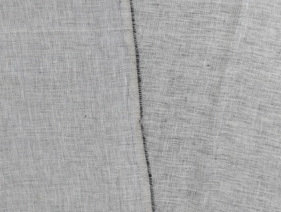 100% Linen Dobby Dot Chambray Fabric - Medium Weight 7908 7913 7914 7915 7916