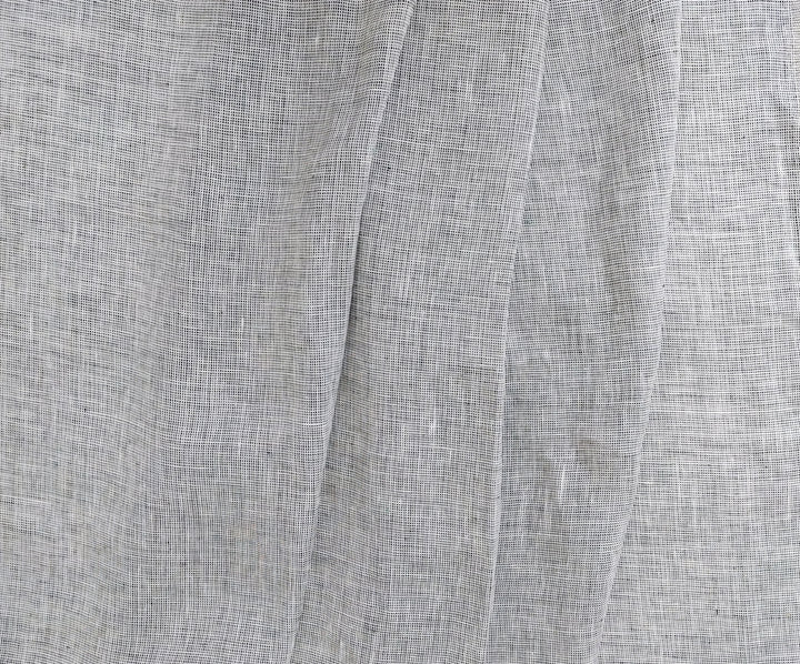 100% Linen Dobby Dot Chambray Fabric - Medium Weight 7908 7913 7914 7915 7916