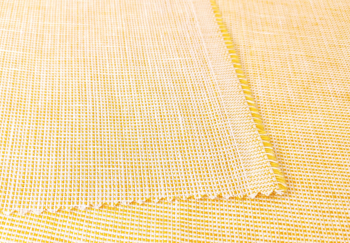 100% Linen Dobby Dot Chambray Fabric - Medium Weight 7908 7913 7914 7915 7916