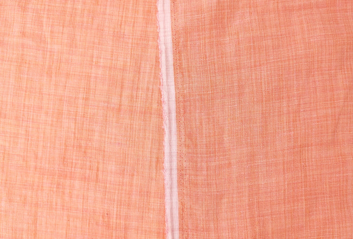 Vibrant Orange 100% Linen Fabric – Space-Dyed, Lightweight Perfection 4758