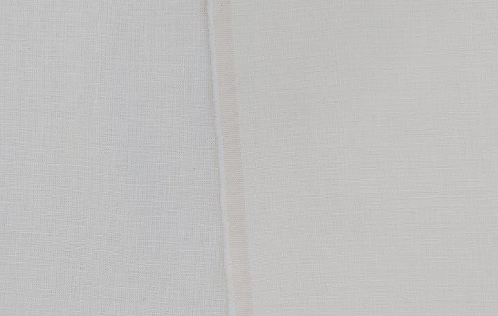 Heavyweight Double Face Linen Fabric - White, Soft Handfeel 4240