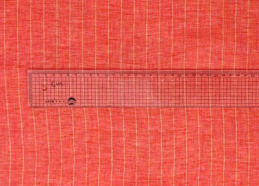 100% Linen Fabric - Light and Airy with Horizontal Stripes  7917 7920 7941