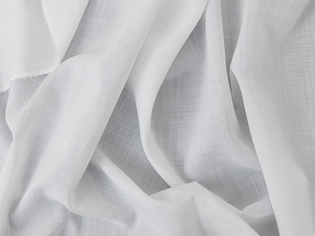 Ramie Polyester Black Sheer Fabric 68nm Light Weight 3898 2419