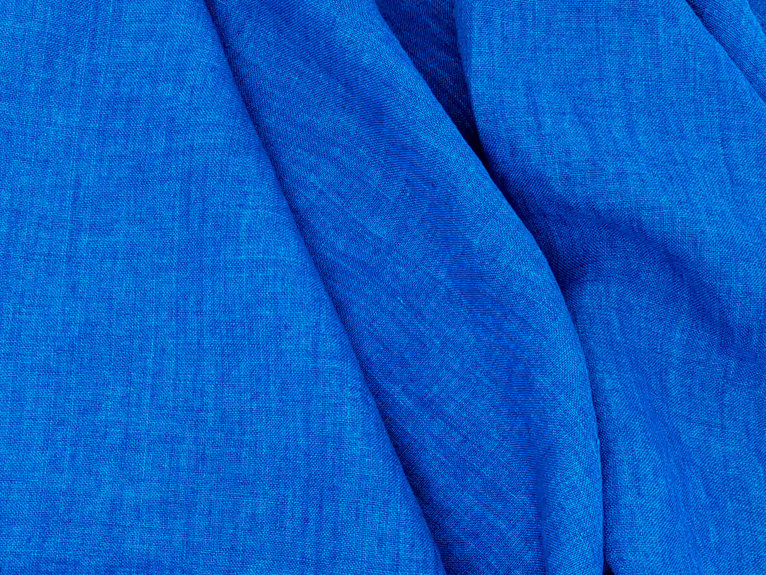 100% Linen Delave Vintage Dyed Fabric - Medium to Heavy Weight, Soft Pre-Washed Finish 7782 6797 7669 7346