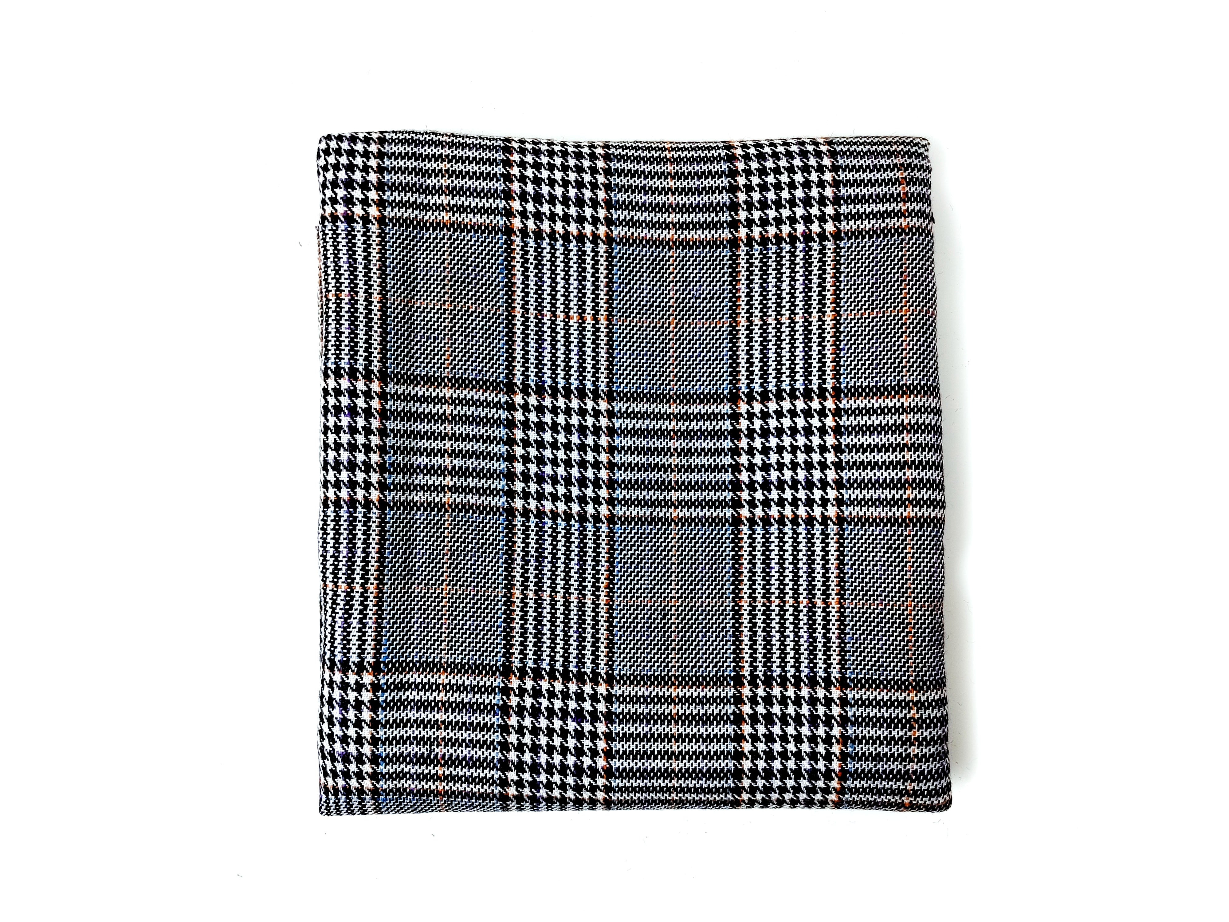 Linen Rayon 4 color Glen Plaid Fabric (6612)