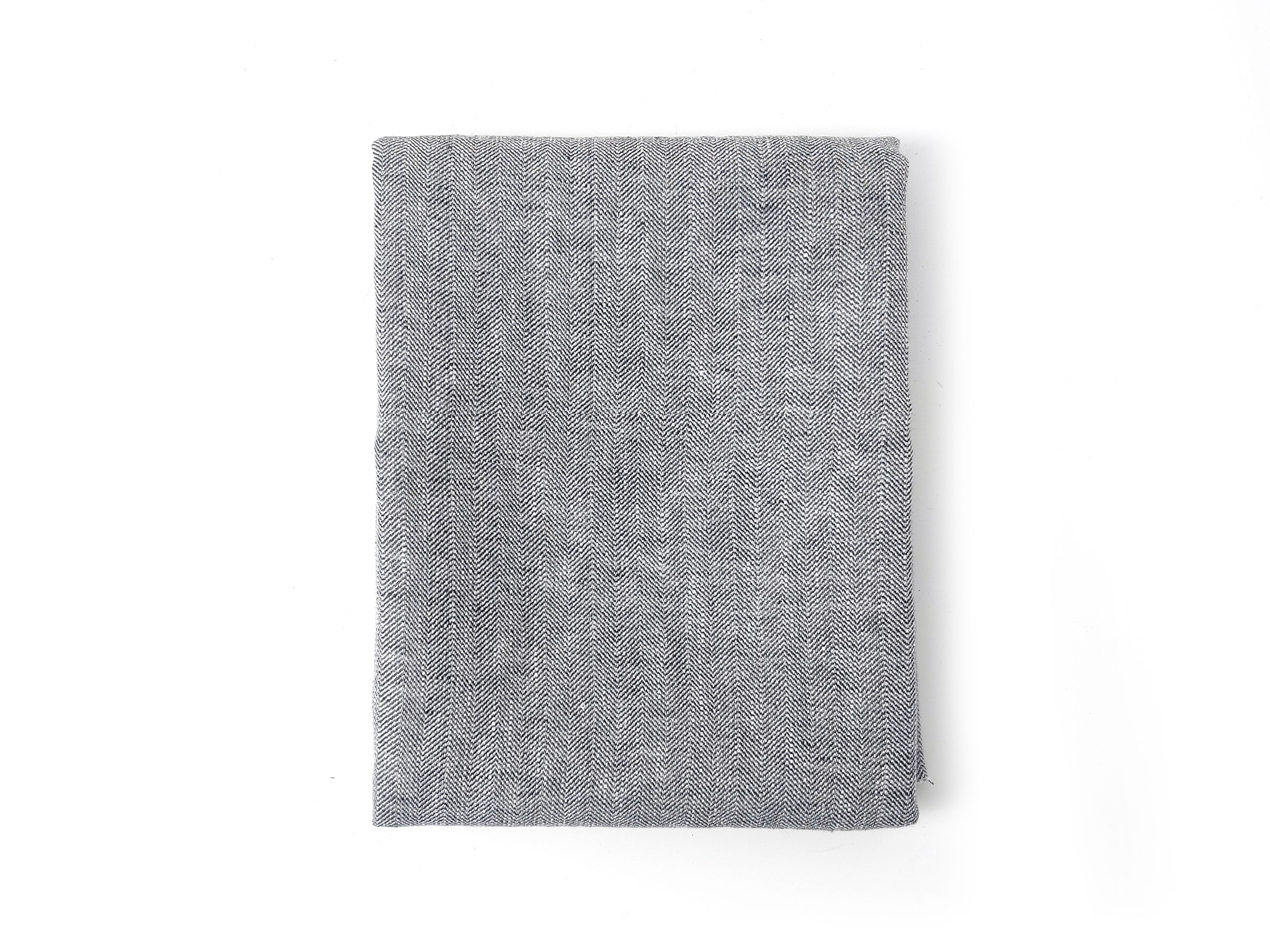 Linen-Rayon-Cotton Herringbone Twill Fabric – Unique Texture, Medium-Heavy Weight 8073 7846 8072 8074