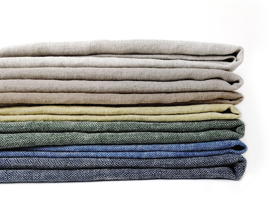 Viking Age Broken Diamond Twill: 100% Linen Fabric 8076 8077 8078 8079 8080 8081 8082 8105