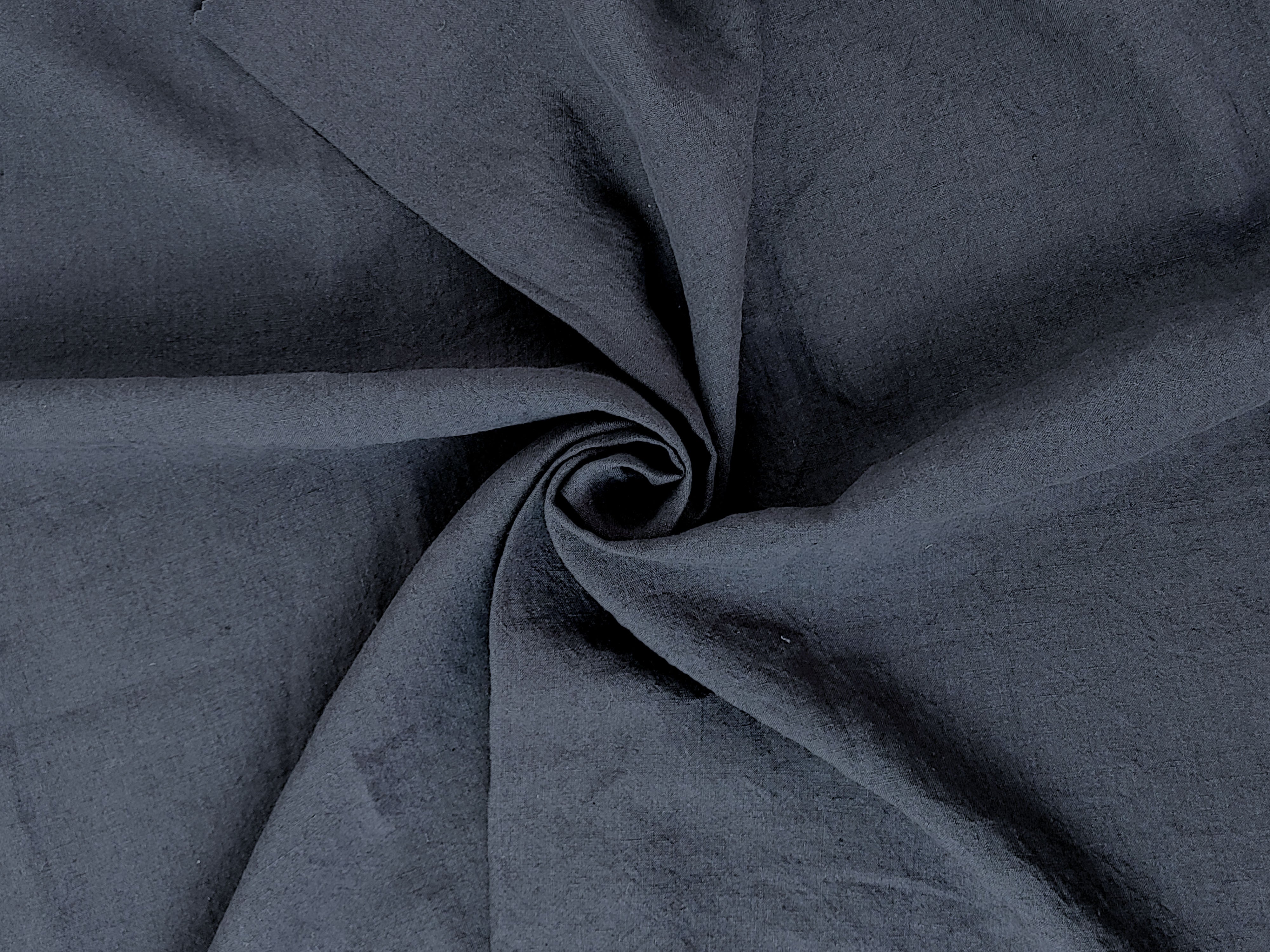 High-Twist 100% Linen Fabric – Soft, Cool, and Textured in Brown & Dark Grey 8001 8002