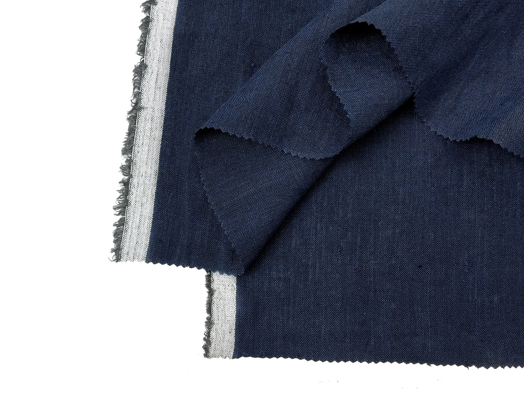 Delave Vintage Dyed 100% Linen Fabric – Medium to Heavyweight, Soft Finish  7491 7054 7957
