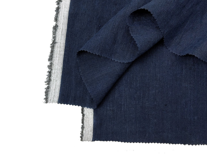 Delave Vintage Dyed 100% Linen Fabric – Medium to Heavyweight, Soft Finish  7491 7054 7957