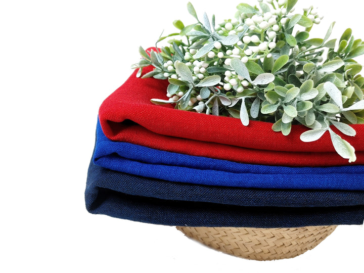 Delave Vintage Dyed 100% Linen Fabric – Medium to Heavyweight, Soft Finish  7491 7054 7957