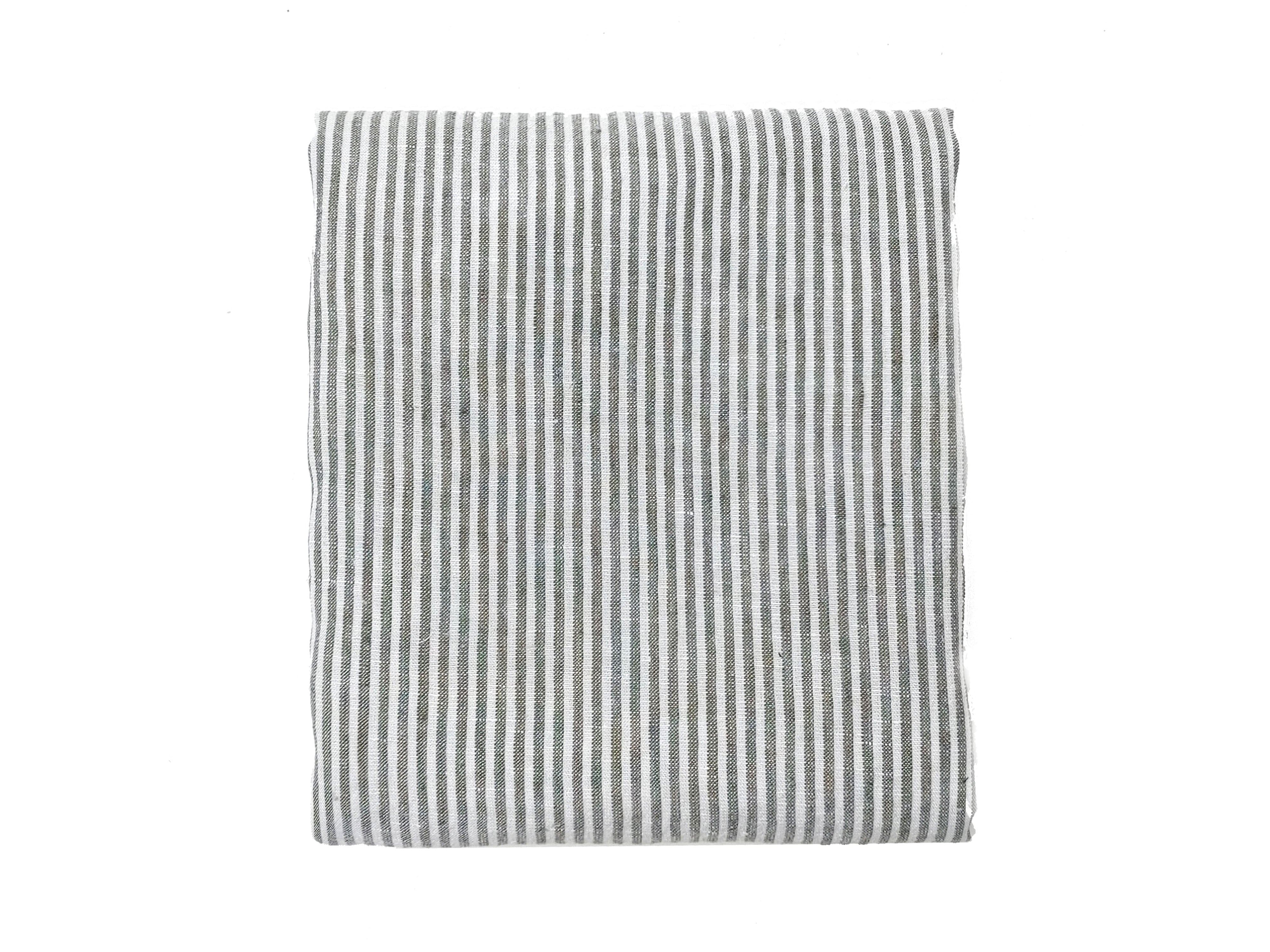 Linen Rayon Tencel Blend Fabric with Stripe Pattern – Soft, Lightweight, Pre-Washed 8015 8016