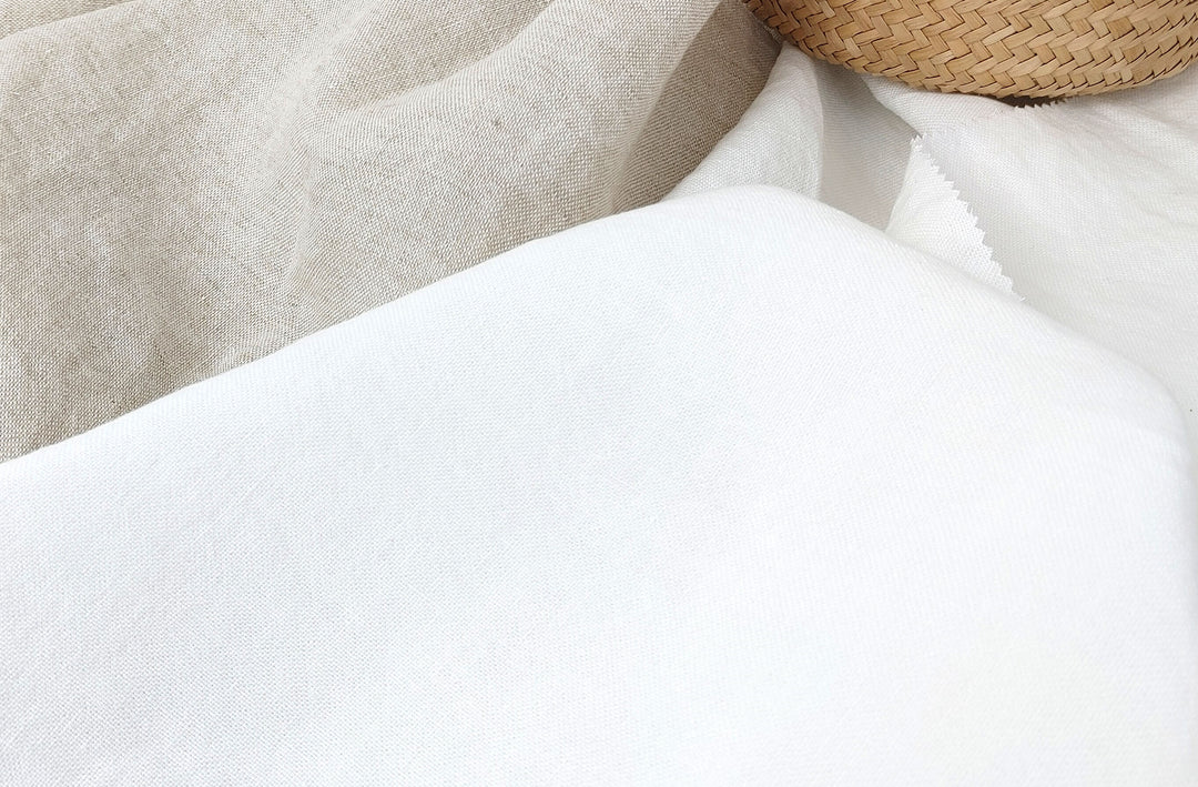 100% Linen Fabric – MAT Weave, Medium to Slightly Heavy Weight 7175 7694