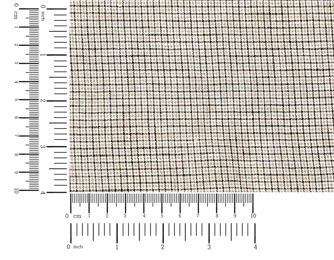 100% Linen Fabric – Fine 21s Yarn, Light & Soft Small Gingham Starcheck 6737 6748 7367