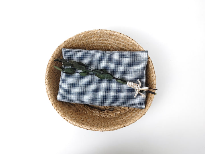 100% Linen Fabric – Fine 21s Yarn, Light & Soft Small Gingham Starcheck 6737 6748 7367