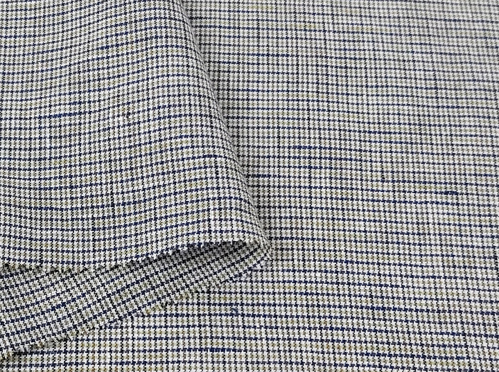 100% Linen Fabric – Fine 21s Yarn, Light & Soft Small Gingham Starcheck 6737 6748 7367