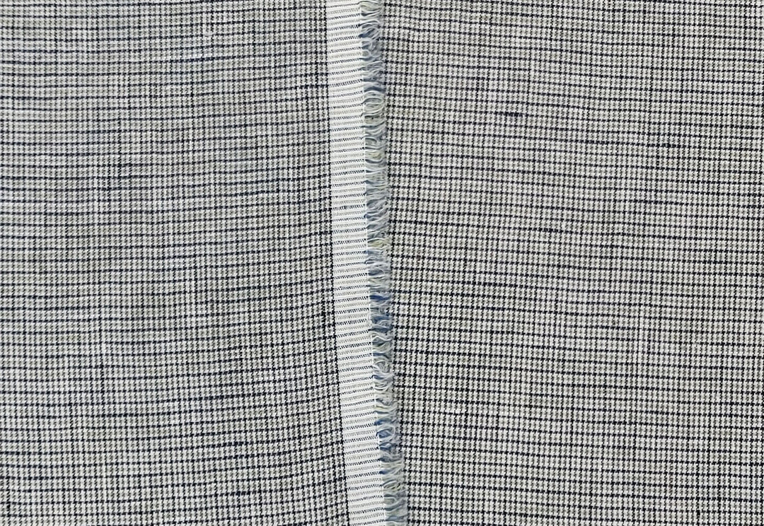 100% Linen Fabric – Fine 21s Yarn, Light & Soft Small Gingham Starcheck 6737 6748 7367