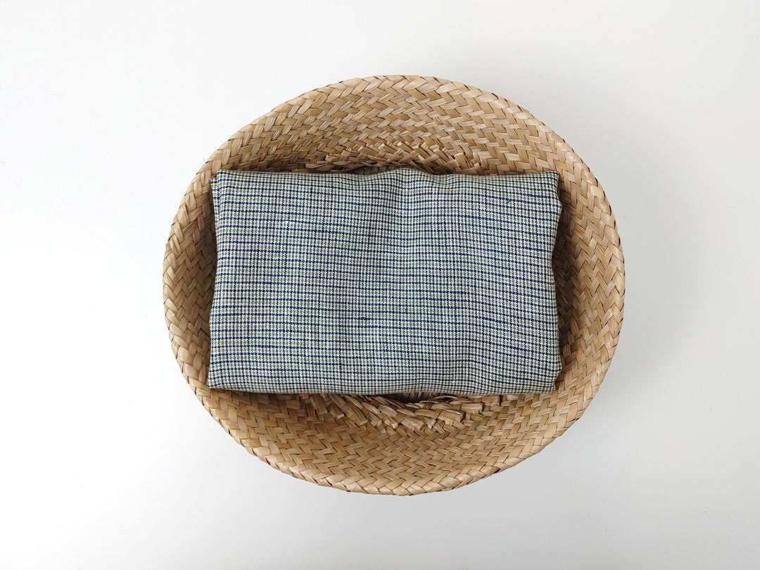 100% Linen Fabric – Fine 21s Yarn, Light & Soft Small Gingham Starcheck 6737 6748 7367