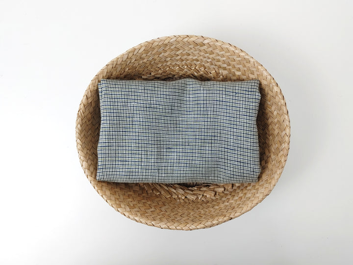 100% Linen Fabric – Fine 21s Yarn, Light & Soft Small Gingham Starcheck 6737 6748 7367