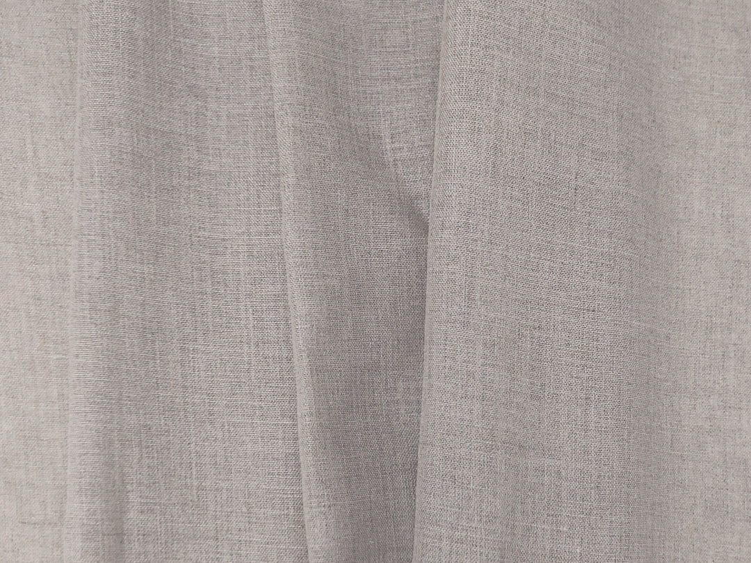 Earthy Natural Hemp Fabric | 100% Hemp, Lightweight & Semi-Sheer 8160