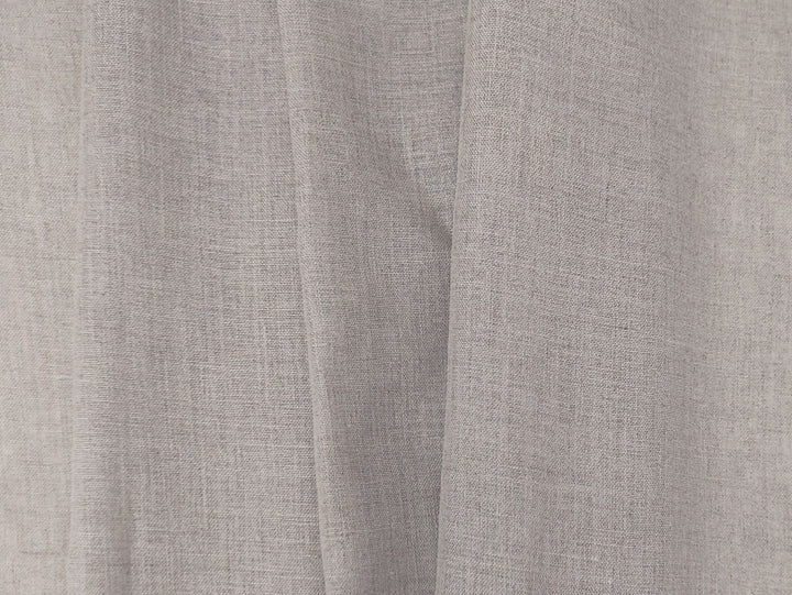 Earthy Natural Hemp Fabric | 100% Hemp, Lightweight & Semi-Sheer 8160