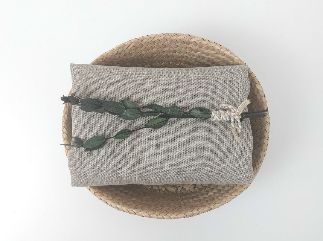 Earthy Natural Hemp Fabric | 100% Hemp, Lightweight & Semi-Sheer 8160