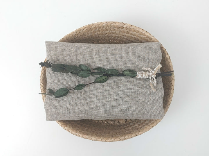 Earthy Natural Hemp Fabric | 100% Hemp, Lightweight & Semi-Sheer 8160
