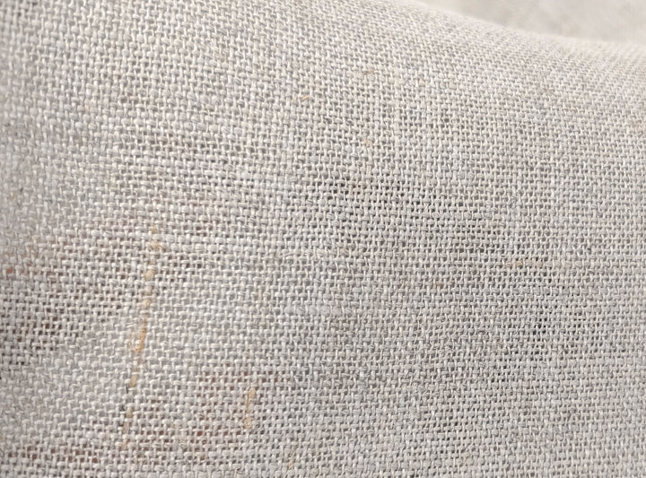 Earthy Natural Hemp Fabric | 100% Hemp, Lightweight & Semi-Sheer 8160