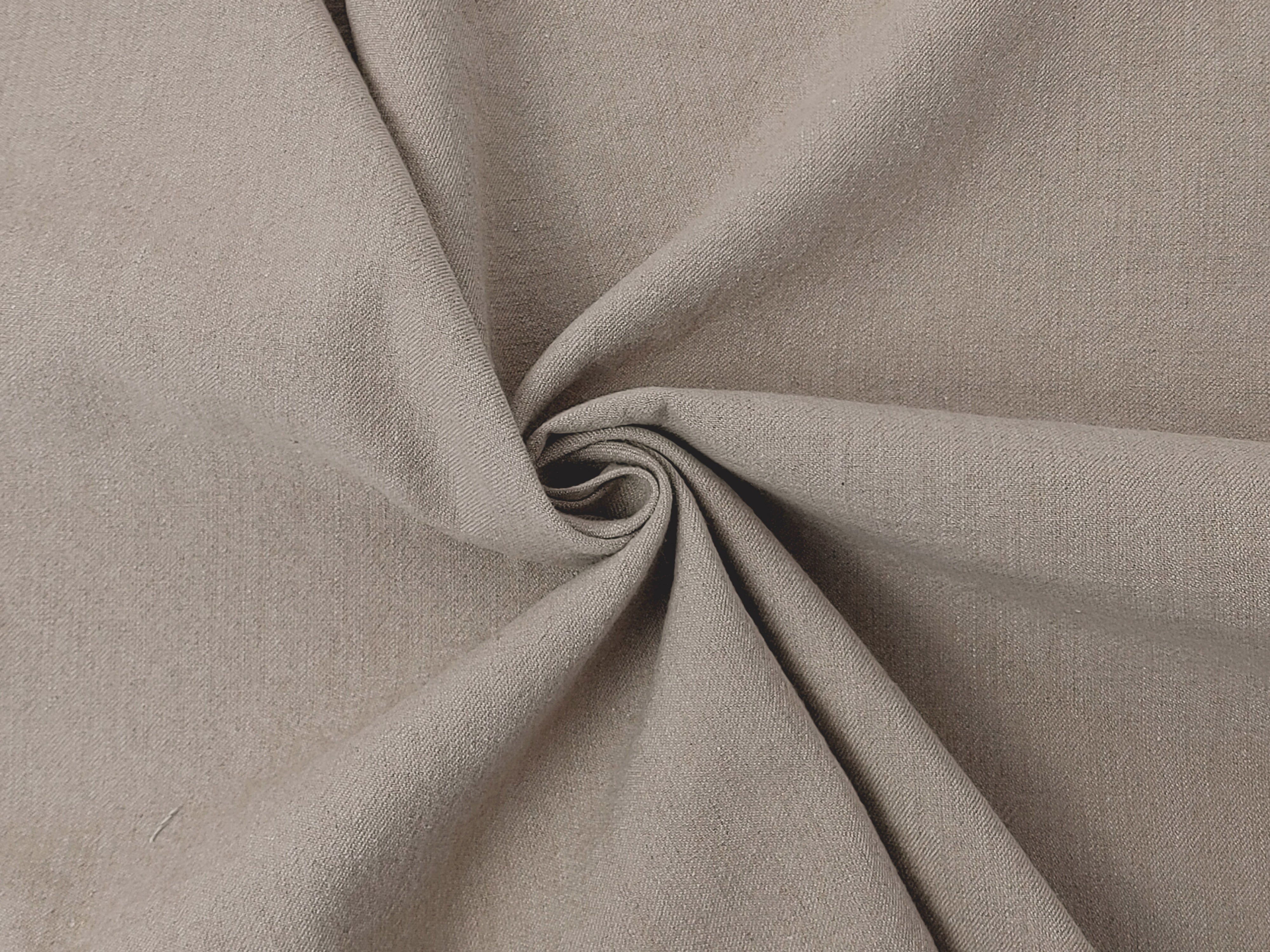 Denim-Inspired Linen Cotton Twill Fabric – Pre-Washed, Medium Weight, Slightly Rough Texture 7869 7870 7871 7872 7873 7874