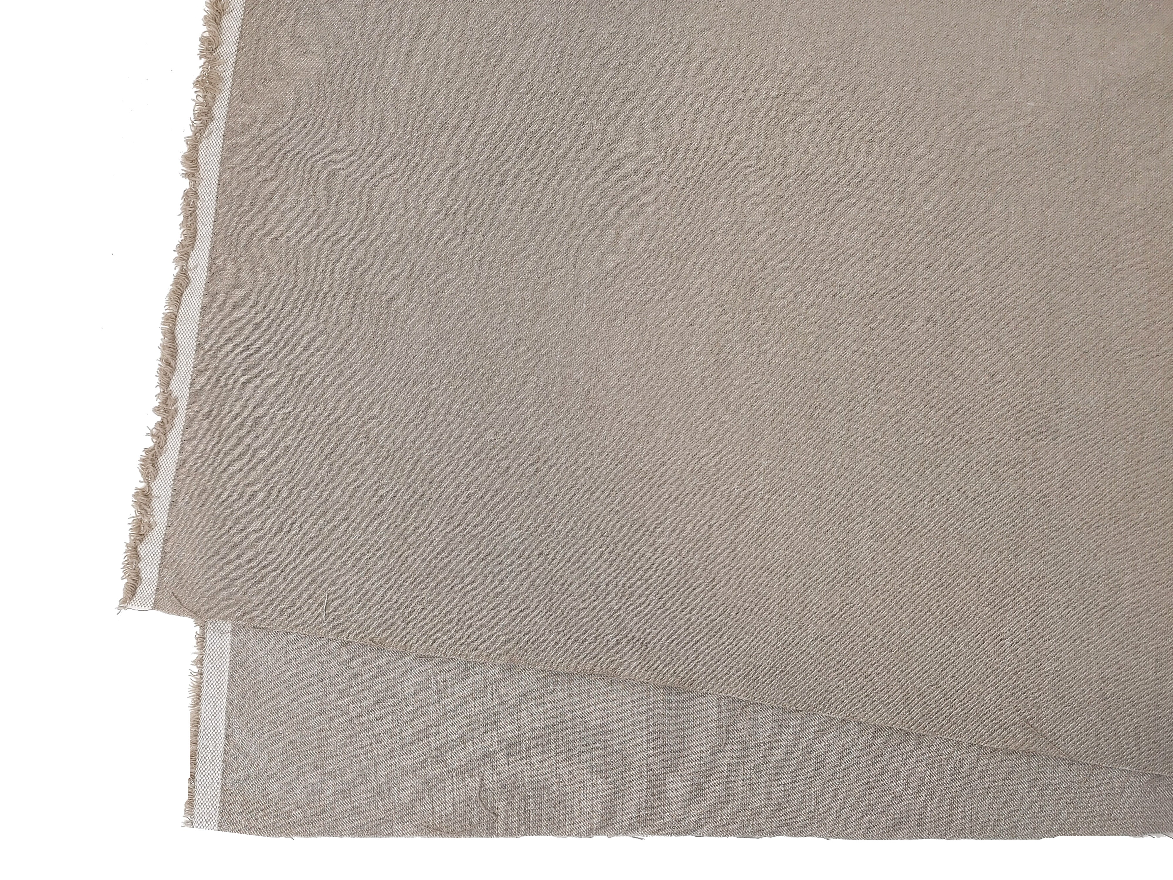 Denim-Inspired Linen Cotton Twill Fabric – Pre-Washed, Medium Weight, Slightly Rough Texture 7869 7870 7871 7872 7873 7874