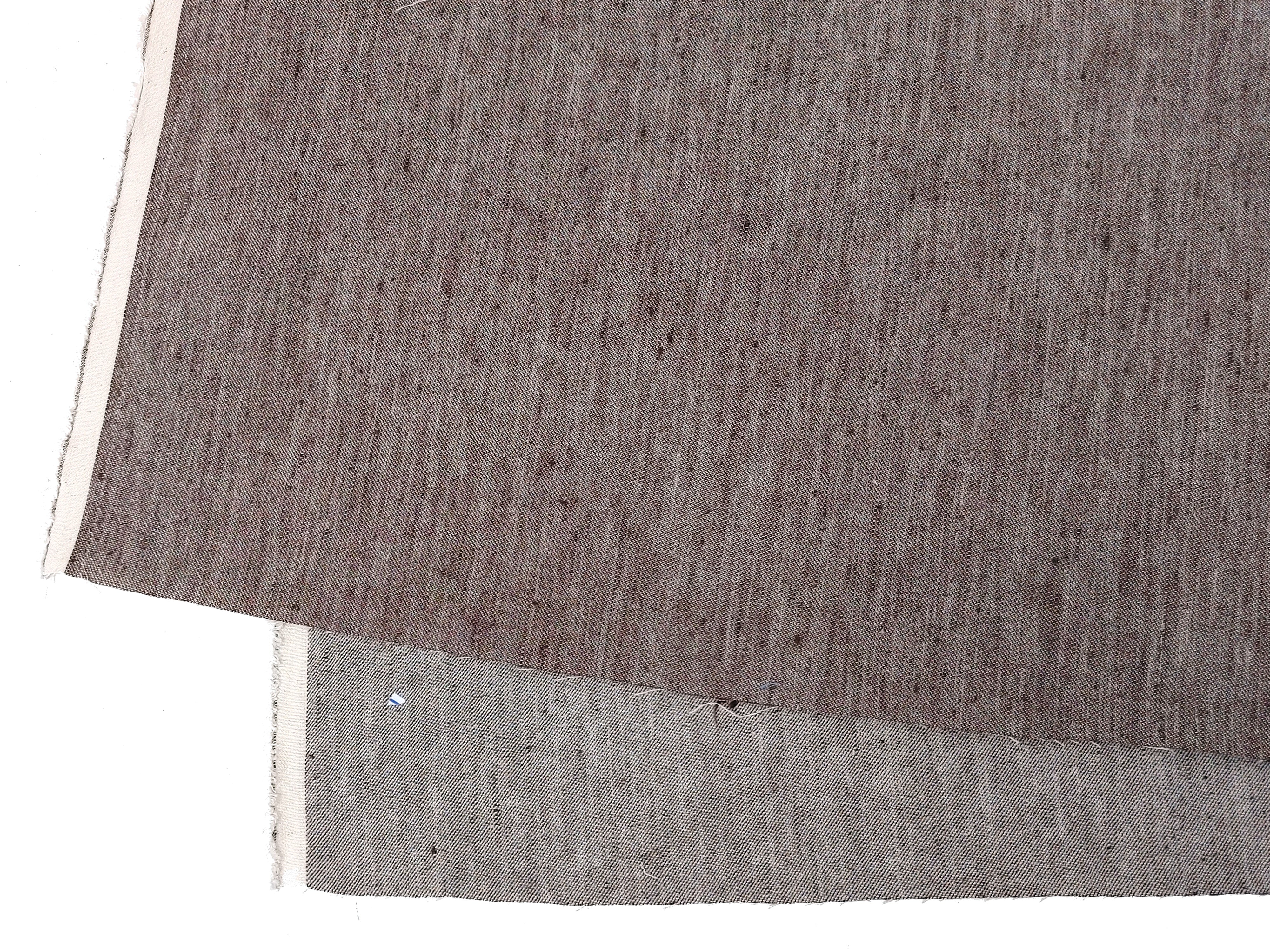 Denim-Inspired Linen Cotton Twill Fabric – Pre-Washed, Medium Weight, Slightly Rough Texture 7869 7870 7871 7872 7873 7874