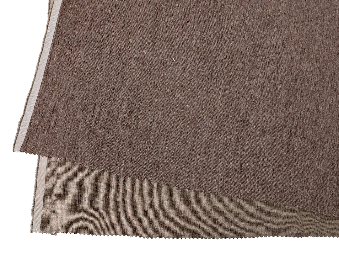 Denim-Inspired Linen Cotton Twill Fabric – Pre-Washed, Medium Weight, Slightly Rough Texture 7869 7870 7871 7872 7873 7874