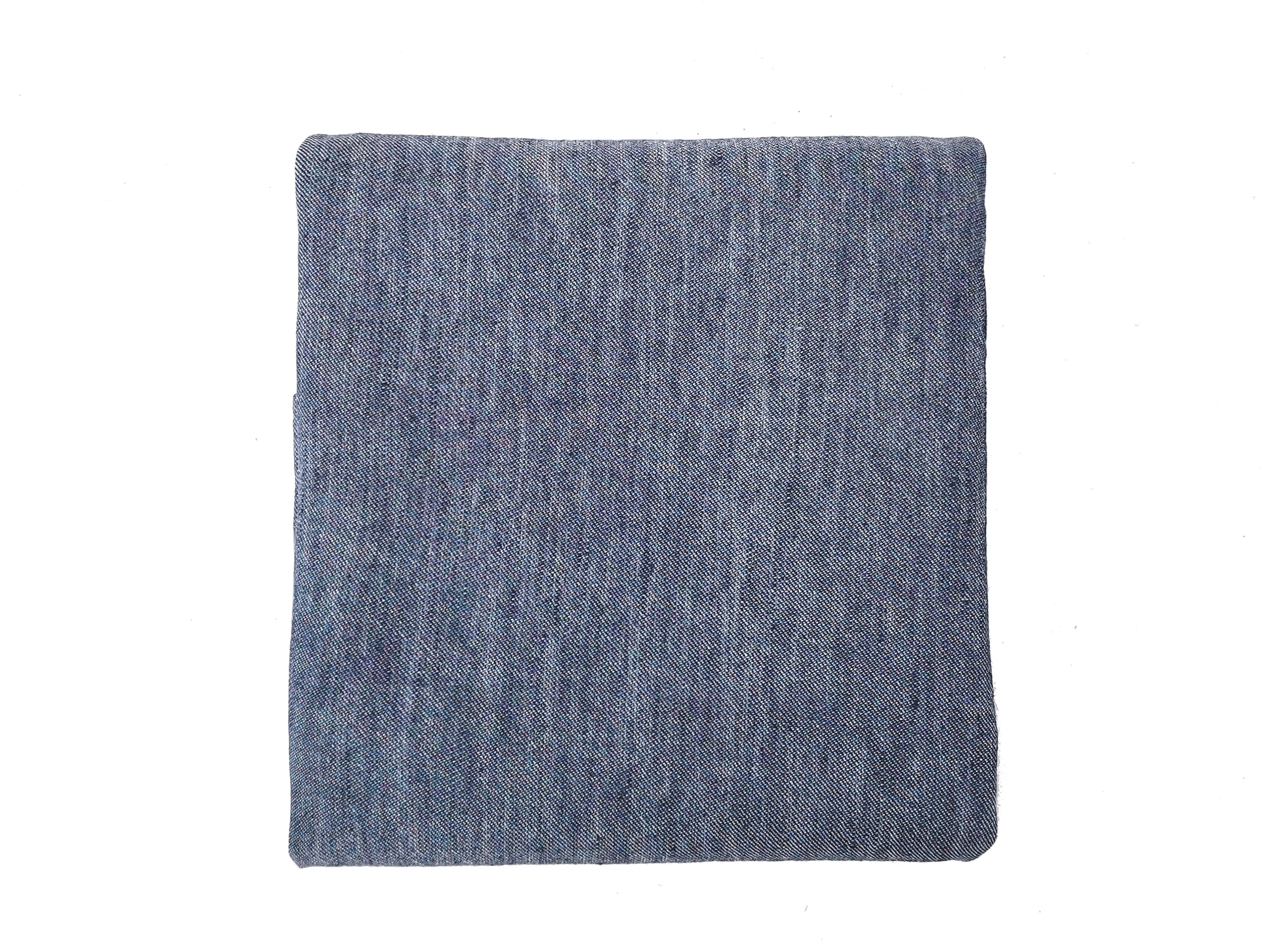 Denim-Inspired Linen Cotton Twill Fabric – Pre-Washed, Medium Weight, Slightly Rough Texture 7869 7870 7871 7872 7873 7874