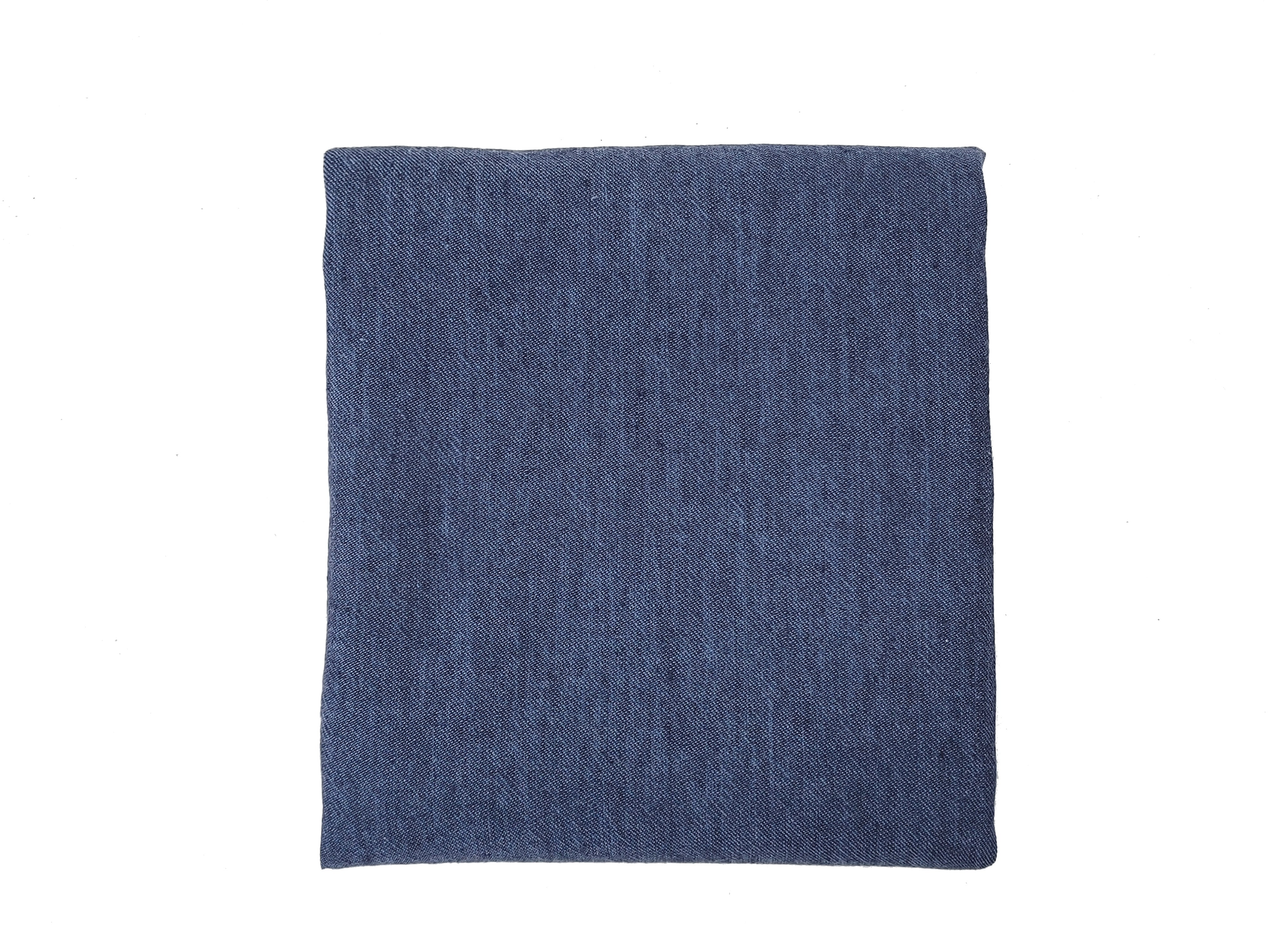 Denim-Inspired Linen Cotton Twill Fabric – Pre-Washed, Medium Weight, Slightly Rough Texture 7869 7870 7871 7872 7873 7874