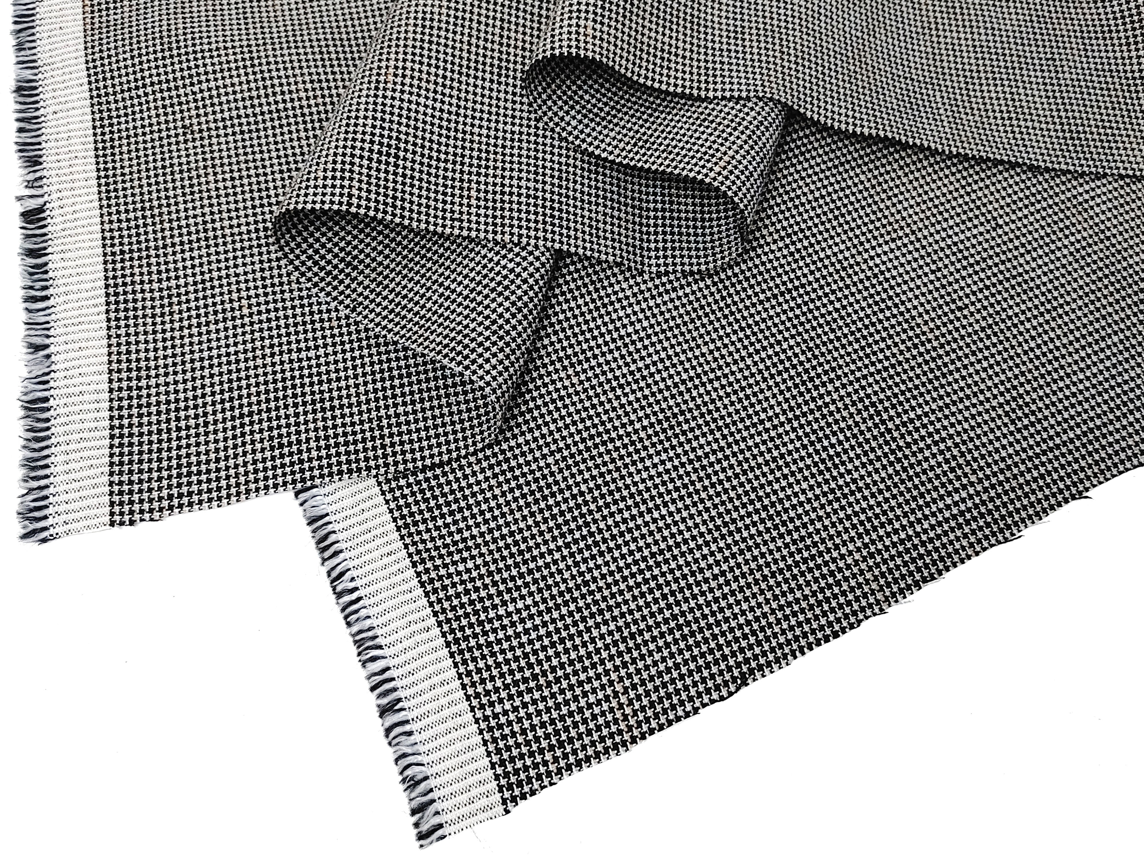 Linen Rayon Blend Fabric - Mini Gingham Check, Soft Touch, Plain Weave 8049 8050 8051