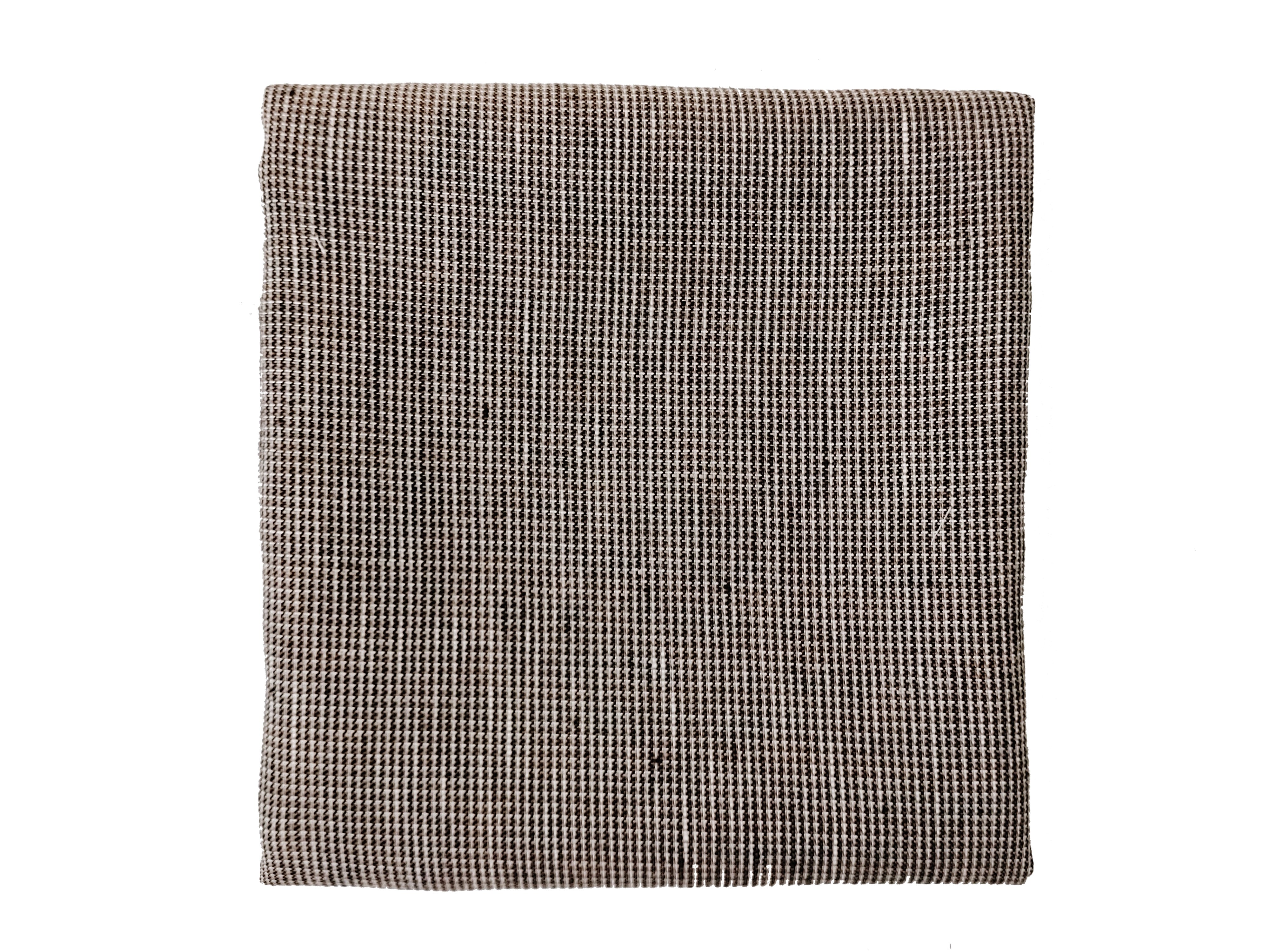 Linen Rayon Blend Fabric - Mini Gingham Check, Soft Touch, Plain Weave 8049 8050 8051