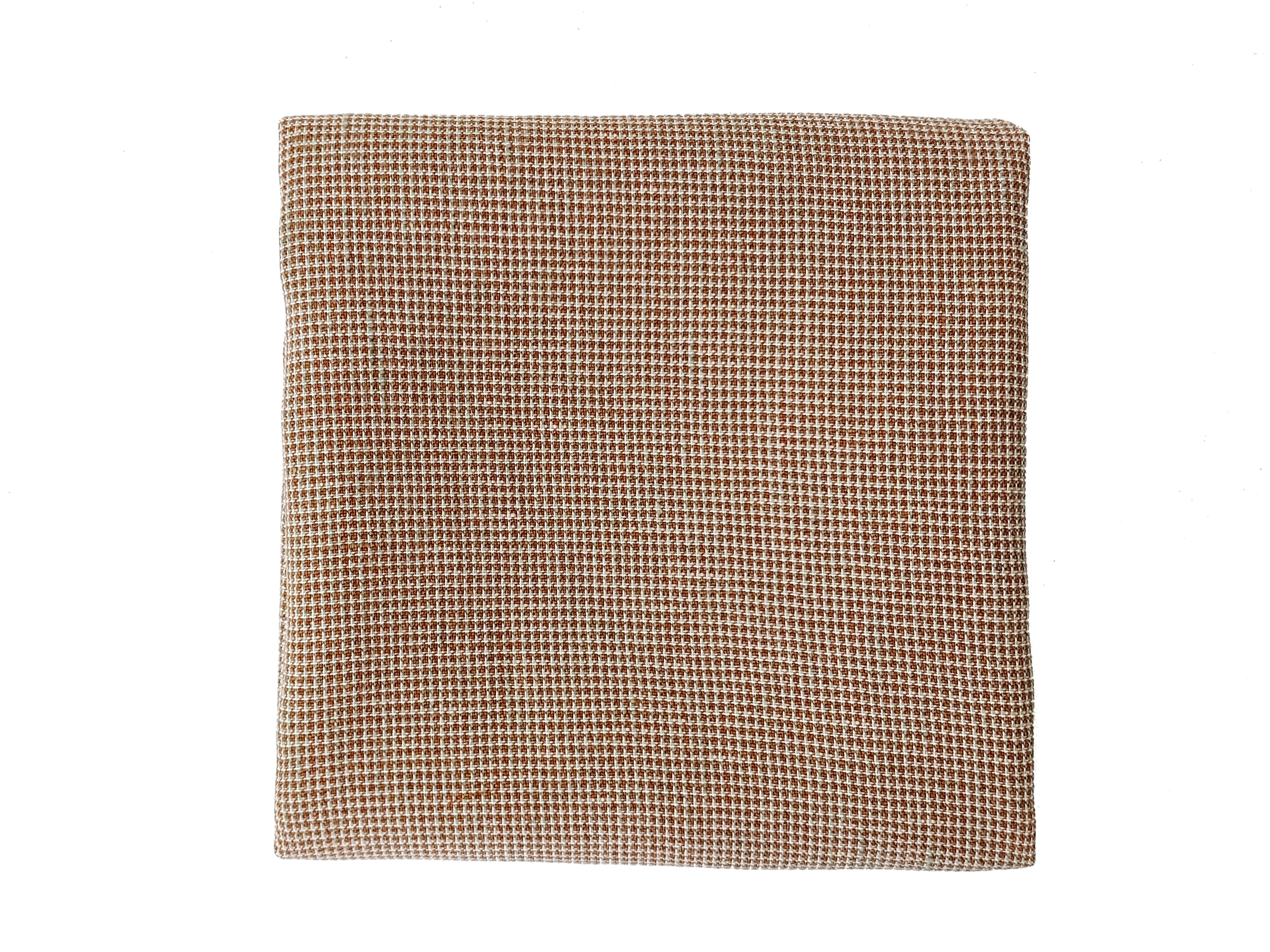 Linen Rayon Blend Fabric - Mini Gingham Check, Soft Touch, Plain Weave 8049 8050 8051