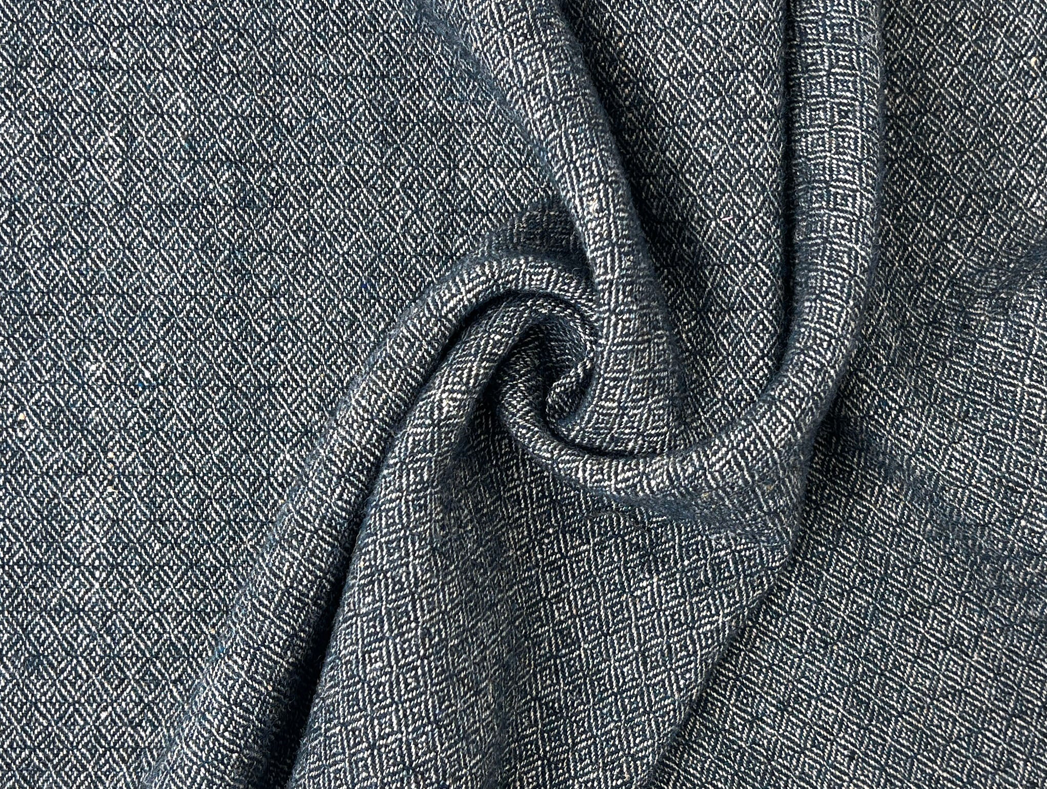 Broken Diamond Twill – Heavyweight Viking Age Linen Wool Fabric 8173 8174 8177