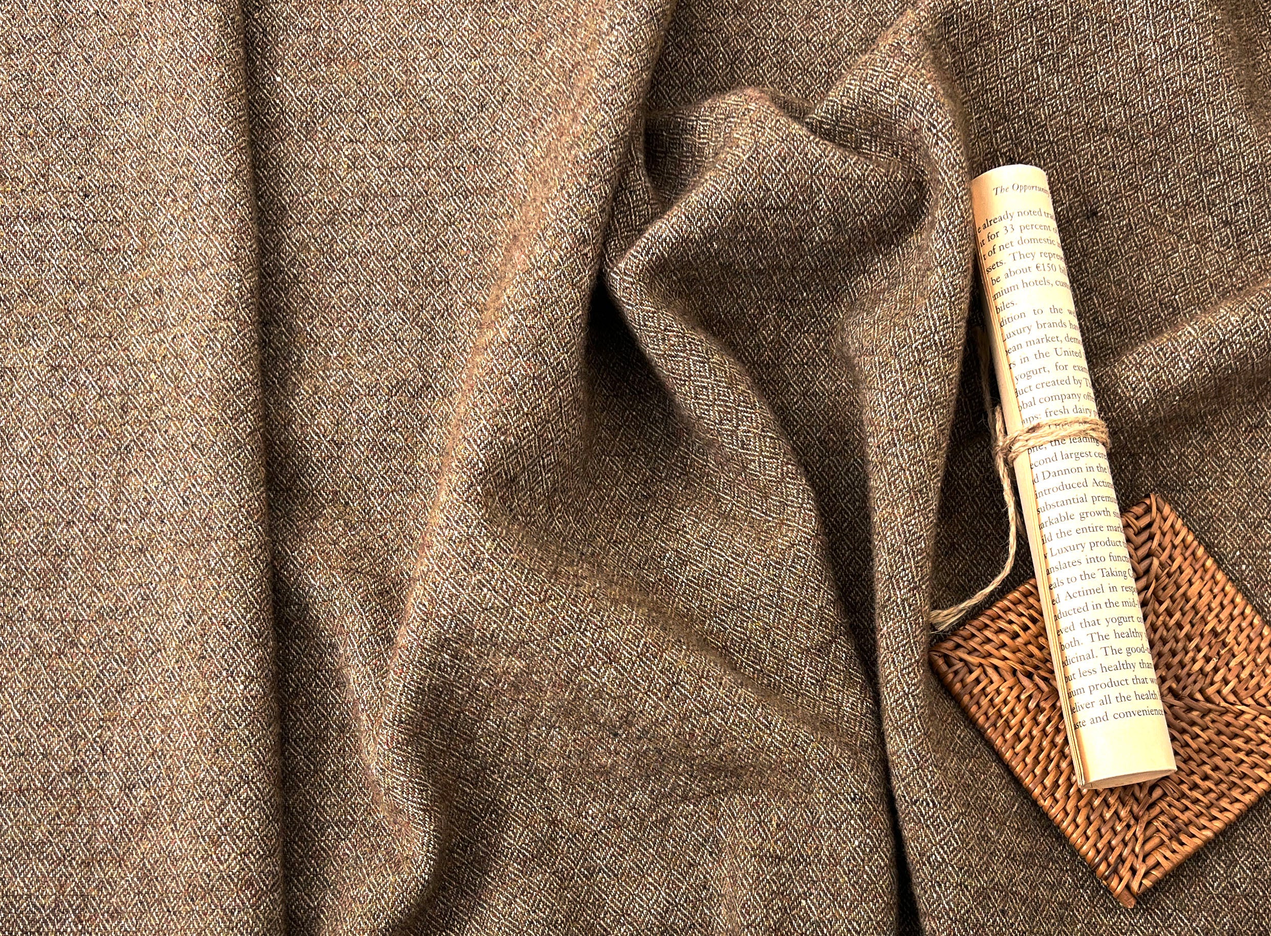 Broken Diamond Twill – Heavyweight Viking Age Linen Wool Fabric 8173 8174 8177