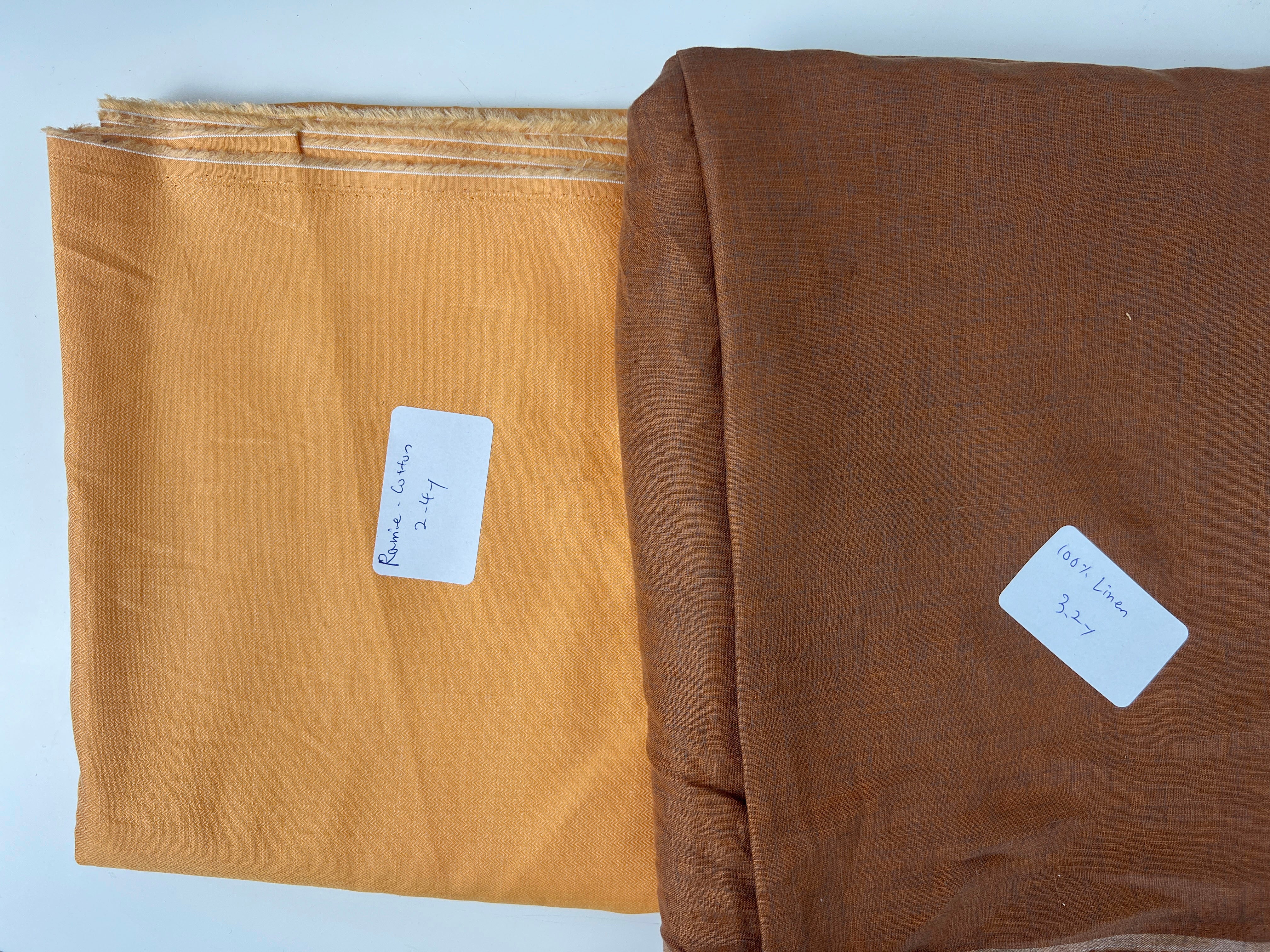 25.4y of Woven Fabric of Linen - Suprise Box No.53