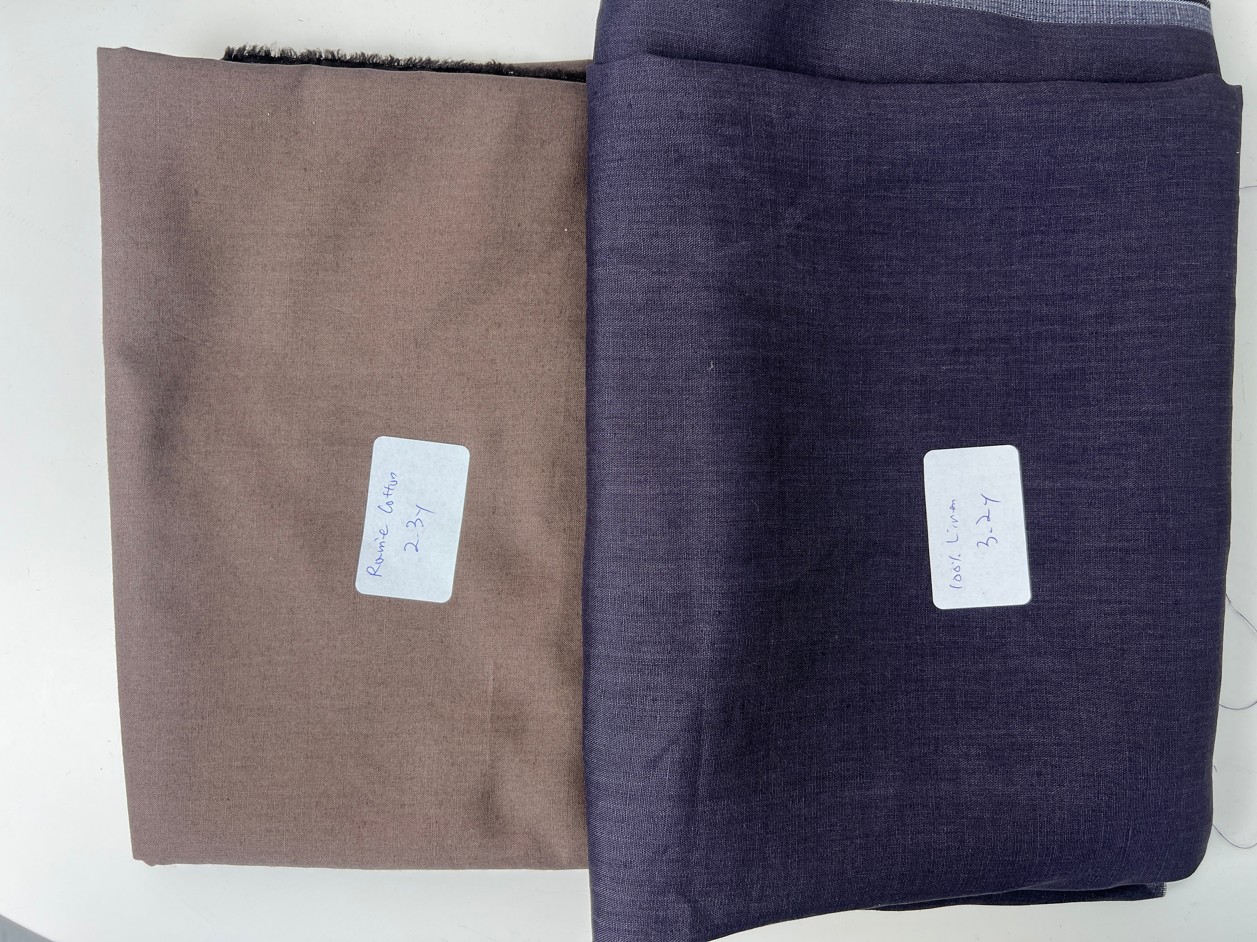 25.4y of Woven Fabric of Linen - Suprise Box No.53