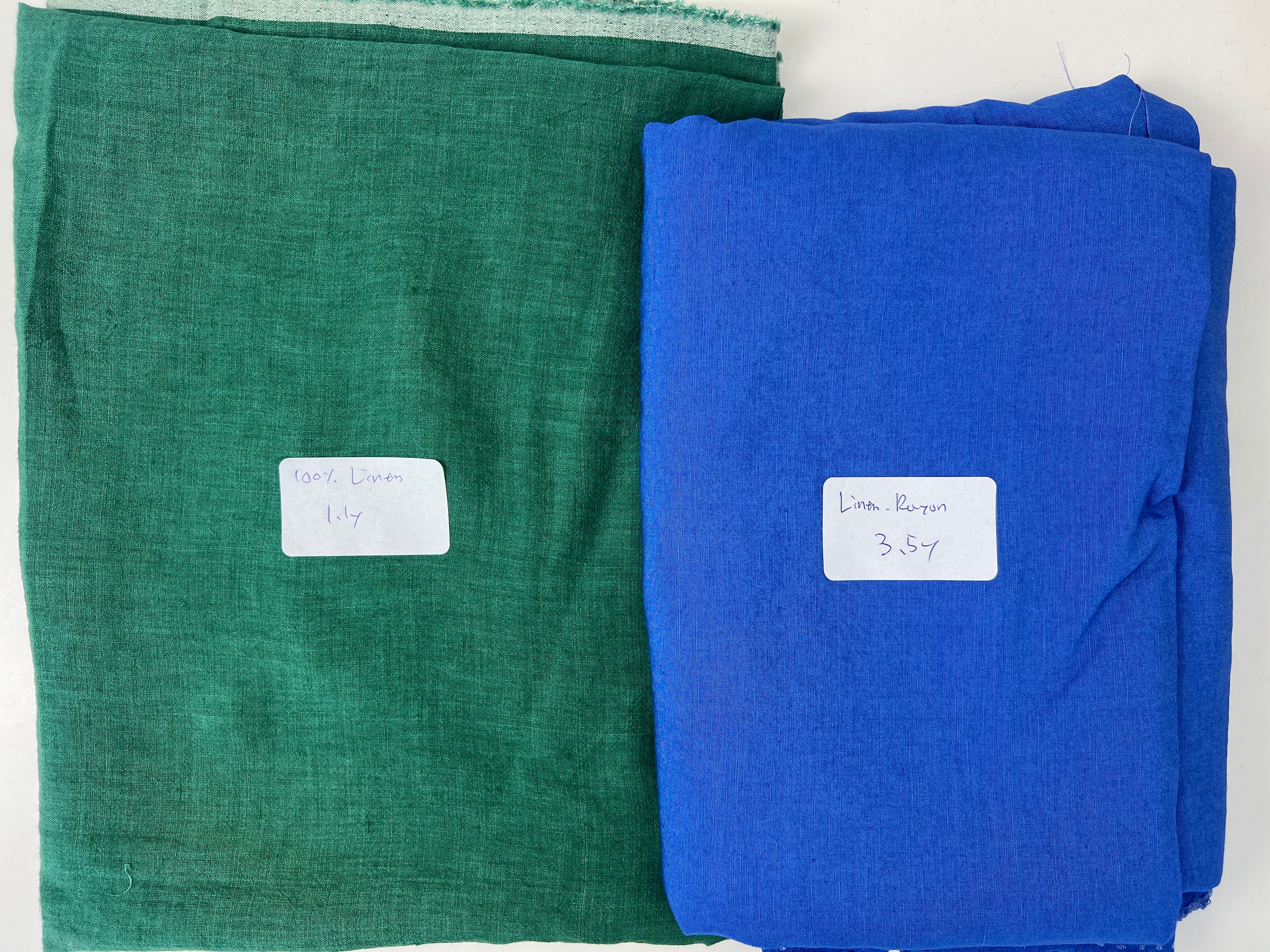 25.4y of Woven Fabric of Linen - Suprise Box No.53