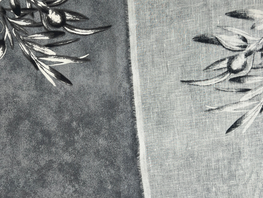 On-Demand Print | 100% Linen Fabric, Lightweight, Plain Weave, 52–53" Wide