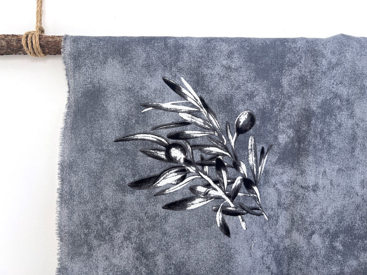 On-Demand Print | 100% Linen Fabric, Lightweight, Plain Weave, 52–53" Wide