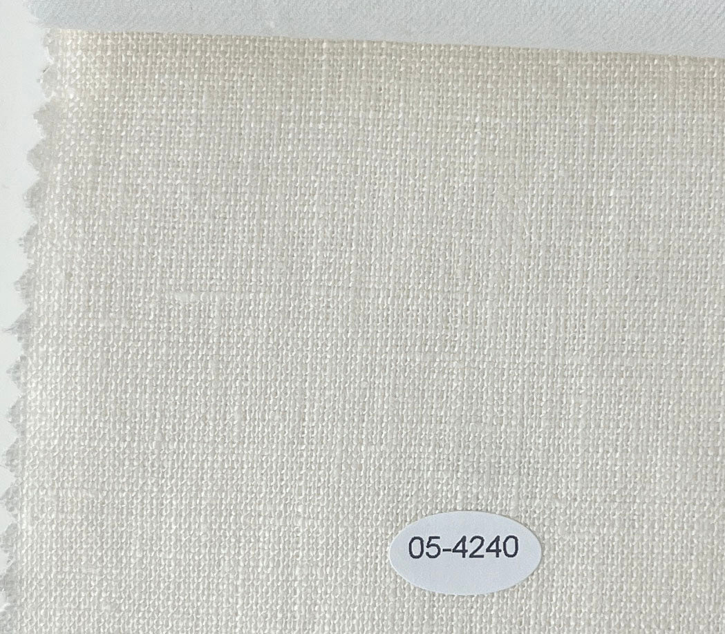 L3 Swatch Collection – 62 Linen Blend Swatches in White & Natural Tones