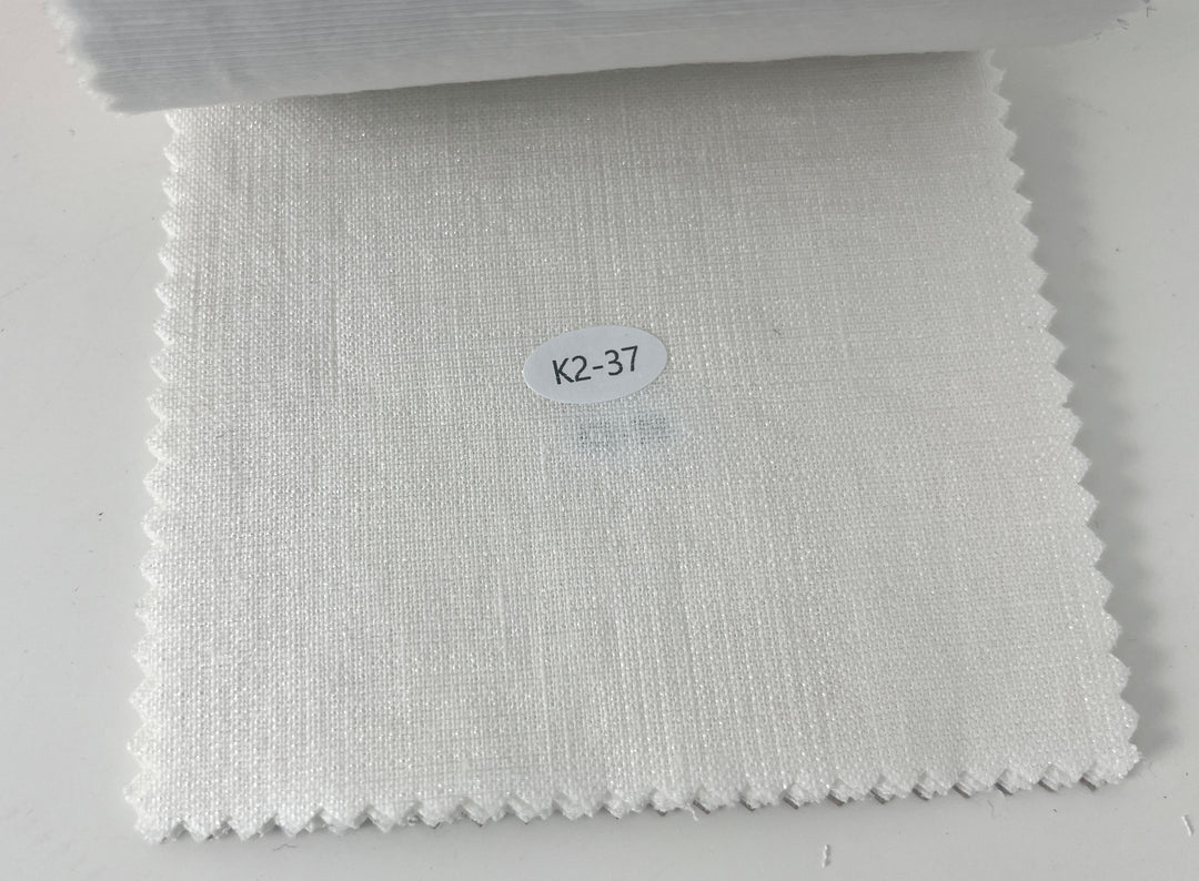 K2 Swatch Collection – 100% Linen, Ramie, Linen Blends in Off-White