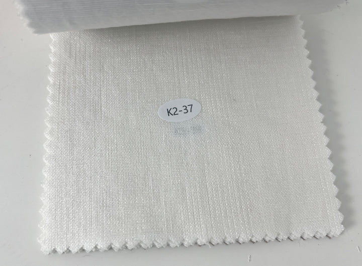 K2 Swatch Collection – 100% Linen, Ramie, Linen Blends in Off-White