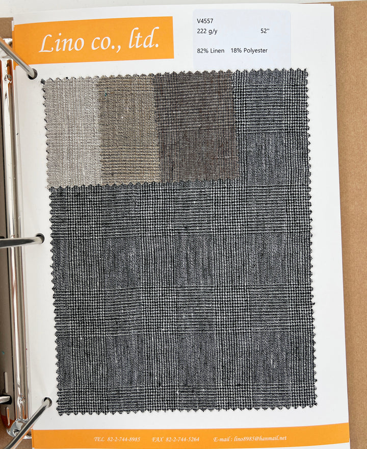 Fabric Swatch Collection Book – Vol. 45 | Spring–Summer 2025 Edition