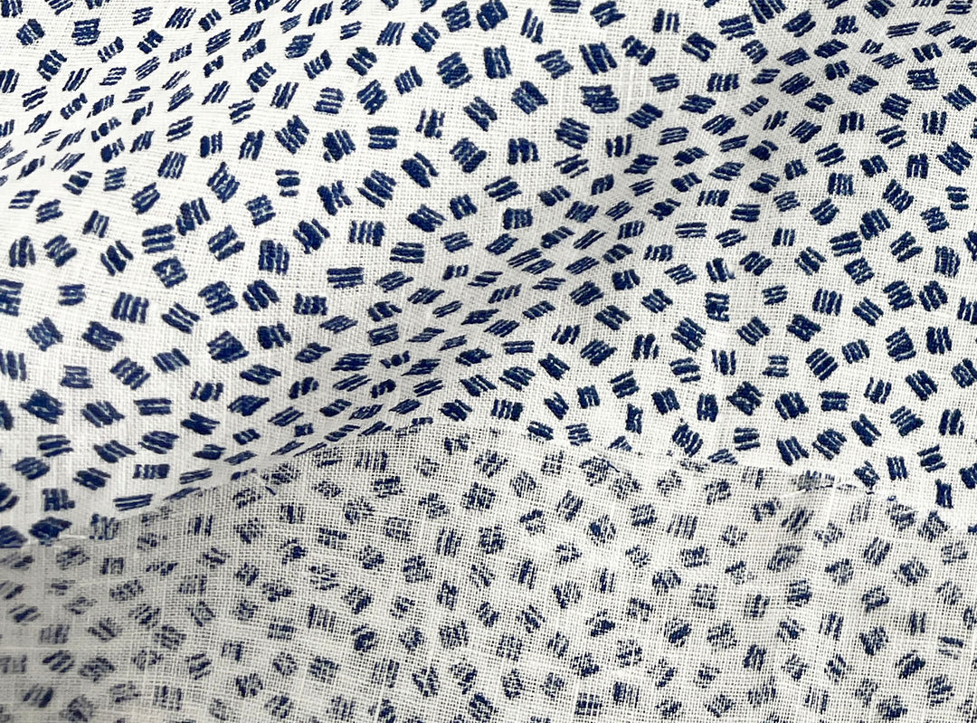 On-Demand Print | 100% Linen Fabric, Lightweight, Plain Weave, 52–53" Wide